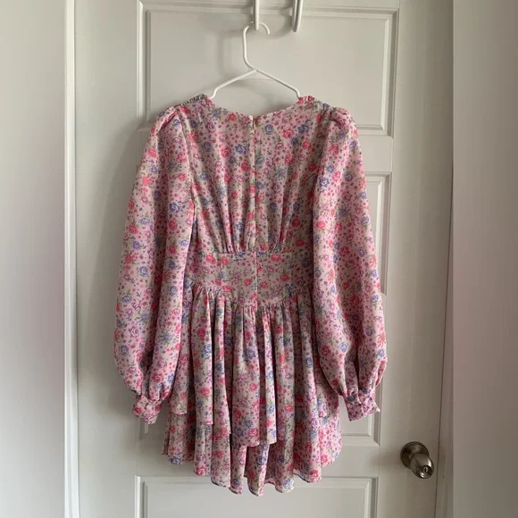 LPA Iga Dress in Devon Floral XS Never Worn with Original Tags - Picture 2 of 9